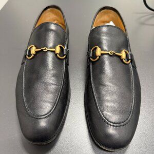 Gucci Jordaan Loafers - Men's Size 6.5 - Black